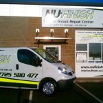 Outside NuFinish repair centre